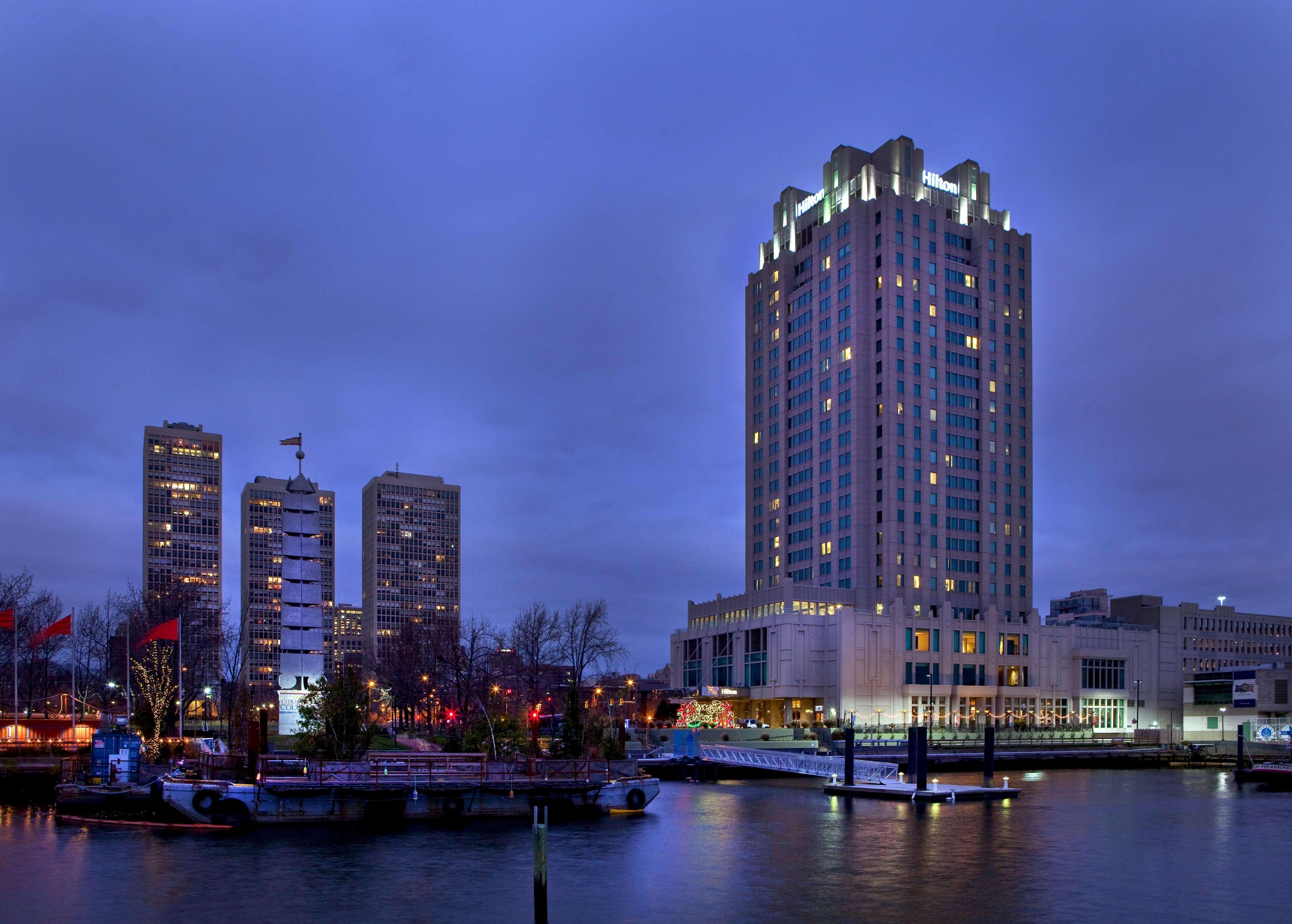 Hotel Hilton Philadelphia At Penn'S Landing Exterior foto